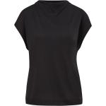 Schwarze T-Shirts für Damen Größe S 