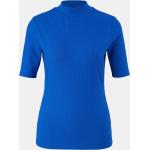 Blaue Comma Rollkragen T-Shirts für Damen Größe XS 