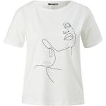 Weiße Comma T-Shirts für Damen Größe S 