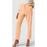 comma Tapered Fit Stoffhose mit Logo-Applikation (38/32 Apricot)