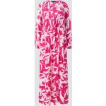 Comma Viskosekleid mit Unterkleid (2132913) rosa