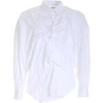 Comme des Garçons, Weiße Gekreppte Hemd, Entspannte Eleganz White, Herren, Größe: M