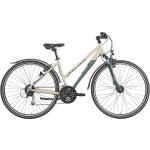 Compel CRS 500 Trapez Fahrrad Damen wüstensand/waldgrün