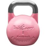 Competition Kettlebells Kugelhanteln aus Stahl 8 kg (pink)