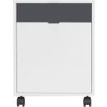 COMPO Bürobox - Mobil - Weiß - B 45 x T 40 x H 60 cm