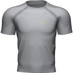 Compressport Training SS T-Shirt alloy/primrose