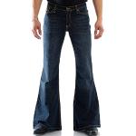 Blaue Comycom Stretch-Jeans aus Baumwolle enganliegend für Herren Weite 36 