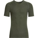 Olivgrüne Kurzärmelige CON-TA Kurzarm-Unterhemden für Herren 