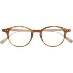 Goldene Dita Eyewear Runde Runde Brillen aus Acetat für Herren 