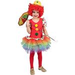 Bunte Clown-Kostüme & Harlekin-Kostüme aus Tüll für Kinder 