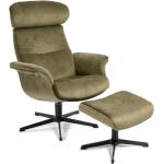 CONFORM Sessel Timeout Relaxsessel mit Hocker - Peron Olive