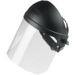 CONNEX Schutzbrille »Gesichtsschutzschirm »verstellbar««, Kunststoff, schwarz schwarz