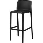 Schwarze Moderne Sitzhocker stapelbar Breite 0-50cm, Höhe 100-150cm, Tiefe 0-50cm 