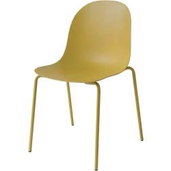 Connubia Schalenstuhl Academy - gelb - Materialmix - 49 cm - 84 cm - 51 cm - Stühle > Esszimmerstühle