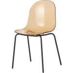 Orange Connubia calligaris Academy Esszimmerstühle ohne Armlehne Breite 0-50cm, Höhe 50-100cm, Tiefe 50-100cm 