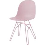 Pinke Connubia calligaris Academy Esszimmerstühle ohne Armlehne Breite 0-50cm, Höhe 50-100cm, Tiefe 50-100cm 
