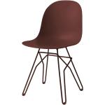 Rote Connubia calligaris Academy Esszimmerstühle ohne Armlehne mit Armlehne Breite 0-50cm, Höhe 50-100cm, Tiefe 50-100cm 