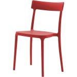 Rote Connubia calligaris Argo Esszimmerstühle & Küchenstühle stapelbar Breite 0-50cm, Höhe 50-100cm, Tiefe 0-50cm 
