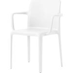 Weiße Connubia calligaris Esszimmerstühle & Küchenstühle stapelbar Breite 50-100cm, Höhe 50-100cm, Tiefe 50-100cm 