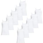Weiße CON-TA Herrenträgerhemden & Herrenachselhemden aus Baumwolle enganliegend Größe 4 XL 