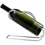 Contacto Flaschenhalter, Weinflaschenhalter & Flaschensammler glänzend aus Stahl 