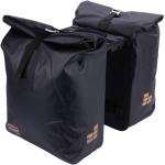 Schwarze Sportliche Packtaschen mit Reißverschluss aus Kunstfaser 