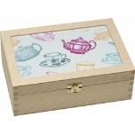 Reduzierte Contento Teeboxen aus Holz klappbar 1-teilig 