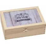 Reduzierte Vintage Contento Teeboxen aus Holz klappbar 1-teilig 