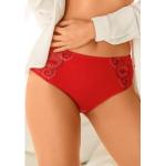 Taillenslip CONTURELLE BY FELINA "Provence" rot Damen Unterhosen Formslips mit schöner Stickerei