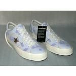 Blaue Converse CONS One Star Low Sneaker aus Leder für Herren Größe 44,5 