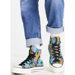 Reduzierte Bunte Converse High Top Sneaker & Sneaker Boots mit Schnürsenkel aus Canvas atmungsaktiv für Herren Größe 40 
