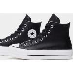 Schwarze Converse High Top Sneaker & Sneaker Boots mit Schnürsenkel aus Leder atmungsaktiv für Kinder 