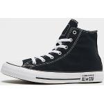 Schwarze Gestreifte Skater Converse All Star High Top Sneaker & Sneaker Boots mit Schnürsenkel aus Textil für Kinder Größe 35,5 
