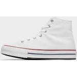 Weiße Gestreifte Converse All Star Platform High Top Sneaker & Sneaker Boots mit Schnürsenkel aus Textil leicht für Kinder Größe 38 