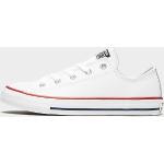 Weiße Gestreifte Converse All Star OX Low Sneaker aus Leder für Kinder Größe 31,5 