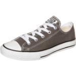 Anthrazitfarbene Converse All Star OX Low Sneaker mit Schnürsenkel aus Denim für Kinder Größe 28,5 für den für den Sommer 