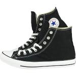 Converse All Stars Hi Top Herren-Sneaker, Größe 36, Schwarz, Schwarz, 36 EU