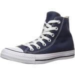 Marineblaue Converse All Star High Top Sneaker & Sneaker Boots aus Leder für Damen Größe 45 