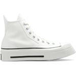Weiße Converse Chuck Taylor All Star '70 High Top Sneaker & Sneaker Boots aus Stoff für Herren Größe 41,5 