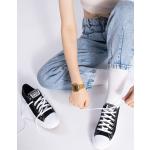 Reduzierte Schwarze Converse Chuck Taylor OX Low Sneaker aus Textil für Damen Größe 36,5 