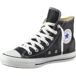 Reduzierte Schwarze Converse Chuck Taylor All Star High Top Sneaker & Sneaker Boots aus Leder Leicht für Herren Größe 39,5 