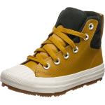 Reduzierte Schwarze Converse Chuck Taylor All Star High Top Sneaker & Sneaker Boots aus Leder für Kinder Größe 31,5 