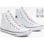 Weiße Converse Chuck Taylor All Star High Top Sneaker & Sneaker Boots aus Stoff für Herren 
