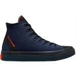 Marineblaue Converse Chuck Taylor All Star High Top Sneaker & Sneaker Boots aus Canvas für Herren Größe 36 
