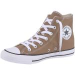 Sandfarbene Converse Chuck Taylor All Star High Top Sneaker & Sneaker Boots aus Textil leicht für Herren Größe 41,5 