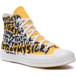Schwarze Converse Chuck Taylor All Star '70 High Top Sneaker & Sneaker Boots aus Canvas Atmungsaktiv Größe 36,5 