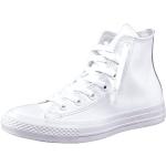 Reduzierte Weiße Converse Chuck Taylor All Star High Top Sneaker & Sneaker Boots aus Leder leicht für Herren Größe 39,5 