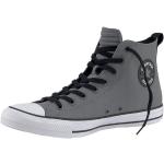 Reduzierte Graue Converse Chuck Taylor All Star High Top Sneaker & Sneaker Boots aus Leder für Herren 