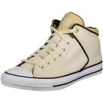 Beige Converse Chuck Taylor All Star High Top Sneaker & Sneaker Boots aus Canvas für Herren Größe 36,5 
