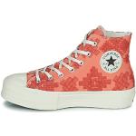 Orange Converse Chuck Taylor All Star High Top Sneaker & Sneaker Boots aus Textil für Damen Größe 37 
